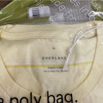 Everlane The Organic Cotton Short Sleeve Striped Crew Tee Shirt Sz XL NEW Photo 5