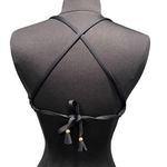 Victoria's Secret Victoria’s Secret Black Padded Push Up Bikini Top Photo 1