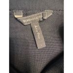 BCBGMAXAZRIA  Black Criss Cross Halter Crop Top Sleeveless Knit Tank size L Photo 1