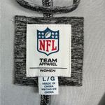 NFL Philadelphia Eagles Gray Marled  Team Apparel Full Zip Hoodie Sz L Photo 2