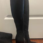 ASOS Suede Knee High Heeled Boots Photo 0