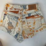 BDG Urban Outfitters Graphic Print Pitched Waist Short Size 27 Photo 2