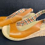 Crocs Women Tan Leather Sling Back Sandals Size 6m SKU 1986 Photo 0