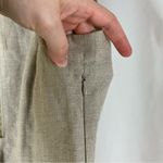 Liz Claiborne Tan 100% Linen Sleeveless Sheath Dress Womens 10 Photo 3