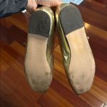 J.Crew Anya Mary Jane Gold Flats Metallic Size 9.5 BT900 Holiday Festive Party Photo 5