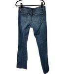 CAbi Jeans Style #513 Dark Wash Bootcut Slightly Distressed Sz 6 Women’s Photo 1