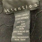 Attention  Size X-Large Sequence Black V-Neck Sweater. Preloved Photo 2