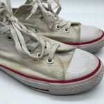 Converse  All Star Low Top Sneakers Canvas White Womens 7.5 Mens 5.5 Photo 2