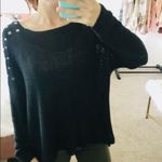Nollie black knit oversized sweater Photo 1
