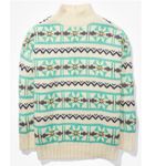 American Eagle NWOT Oversized Fairisle Mock Neck Sweater Photo 3