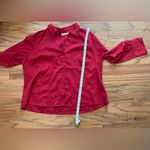 Cato - Women's Red Button-Up Top Size 22 Photo 5