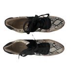 Naturalizer Hadley Alabaster Snake Print Women's Shoes Sz 7.5 Lace-up Sneaker Photo 5