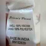 Privacy Please Revolve x  Goodwin Cream Tie Waist Floral Romper size Medium $150 Photo 7