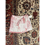 Free People New with Tag Coastal Women's Tie Dye Mini Wrap Skirt Size 2 Photo 9