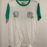 PINK - Victoria's Secret Victoria’s Secret PINK Logo Shine Bling Sequin St Patrick’s Day Shirt vspink Y2K Photo 0