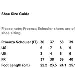 Proenza Schouler PROENZA‎ SCHOULER Studded Suede Boots Wooden Soles Black 36.5 Photo 9