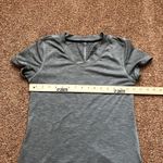 The North Face Shirt Women’s Small Gray Flash Dry Short Sleeve Pullover Photo 6