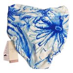 CALIA Womens High Waisted Tie Dye Bikini Bottoms Size XS Beach Swim Modest Blue Photo 1