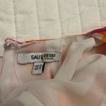 Sau Lee Juliana plunge neck wide leg jumpsuit Pink Size 0 Photo 7