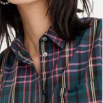 J.Crew classic fit tartan plaid button up shirt Photo 1