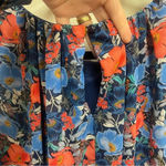 Shelby & Palmer  sleeveless sheer fully lined swing dress w/pleated top size 8 Photo 3