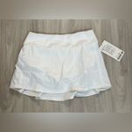 Lululemon Rare  Pace Rival Tennis Golf Skirt Tall 15” White -Size 6 NWT Original Photo 6