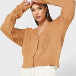 Topshop | Waffle Stitch Crop Cardigan Photo 0