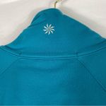 Athleta  Renew Full Zip Jacket With Ruffles Teal Women’s Photo 4