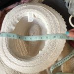 Southern Hat Ivory w/brown rawhide accent.‎ Brown Photo 5