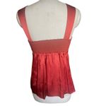 Black Halo  Dark Orange Silk Bustier-style Top Size Medium Photo 2