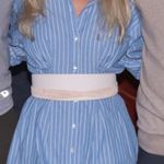 Abercrombie & Fitch Abercrombie Fitted Long Sleeve Mini Shirt Dress Photo 1