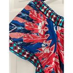 Flying Tomato Royal Blue Flower Detail High Low Ruffle Off Shoulder Dress S Photo 5