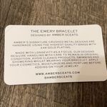 Amber Sceats  chunky gold cuff Photo 6