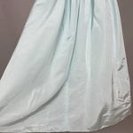 Vintage Gunne Sax Jessica McClintock Dress Prom 80s Lace Size 3/4 Strapless Gown Blue Photo 6
