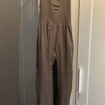 NWOT Free People Good Karma Flared Onesie in mushroom. $128 retail Brown Size undefined Photo 4