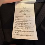 J.Crew  Ruffle One-Piece Swimsuit Bathing Suit Navy Blue Removable Pads Size 12‎ Photo 4