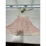 Princess Polly  Floral Print Sleeveless Mini Dress Pink‎ Orange Size 4 Photo 7