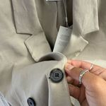 ANINE BING NWT  Womens M Diana Blazer Beige Double Breasted Oversized Photo 4