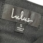 Lulus NWT Asymmetrical Tie Sleeve Jumpsuit - Black - Small Photo 11