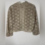 R & M Richards  Cream Lace Women's Shrug Photo 3