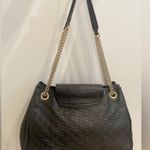 Gucci  Black Leather Emily Medium Guccissima Shoulder Bag Photo 14