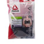 Reebok  Women's Plunge Bralette, 2-Pack Super Stretchy Workout Lounge Size Large Photo 1