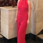 ZARA Pink Jumpsuit Photo 0