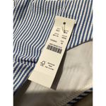 J.Crew  Light Blue White Striped Bikini Swim Bottom M Photo 2