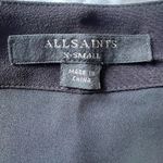 ALLSAINTS  Square Neckline Mini Dress Size: XS Black Photo 3