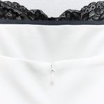 ZARA  Dress lace mini fitted white wedding party coctail evening bodycon Photo 7