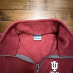 Columbia  Fleece Quarter Zip Fleece Pullover IU Indiana Hoosiers Size SMALL Photo 2