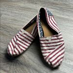 Toms Starry Blue Canvas Slip-Ons Size 7.5 Photo 0