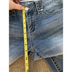 Seven 7 Bootcut Jeans Womens Size 10 Light Blue Denim Sequin Pockets Low Rise Photo 4