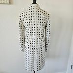 Akris Punto  White Black Square Dot Print Dress and Jacket set size 8 Photo 3